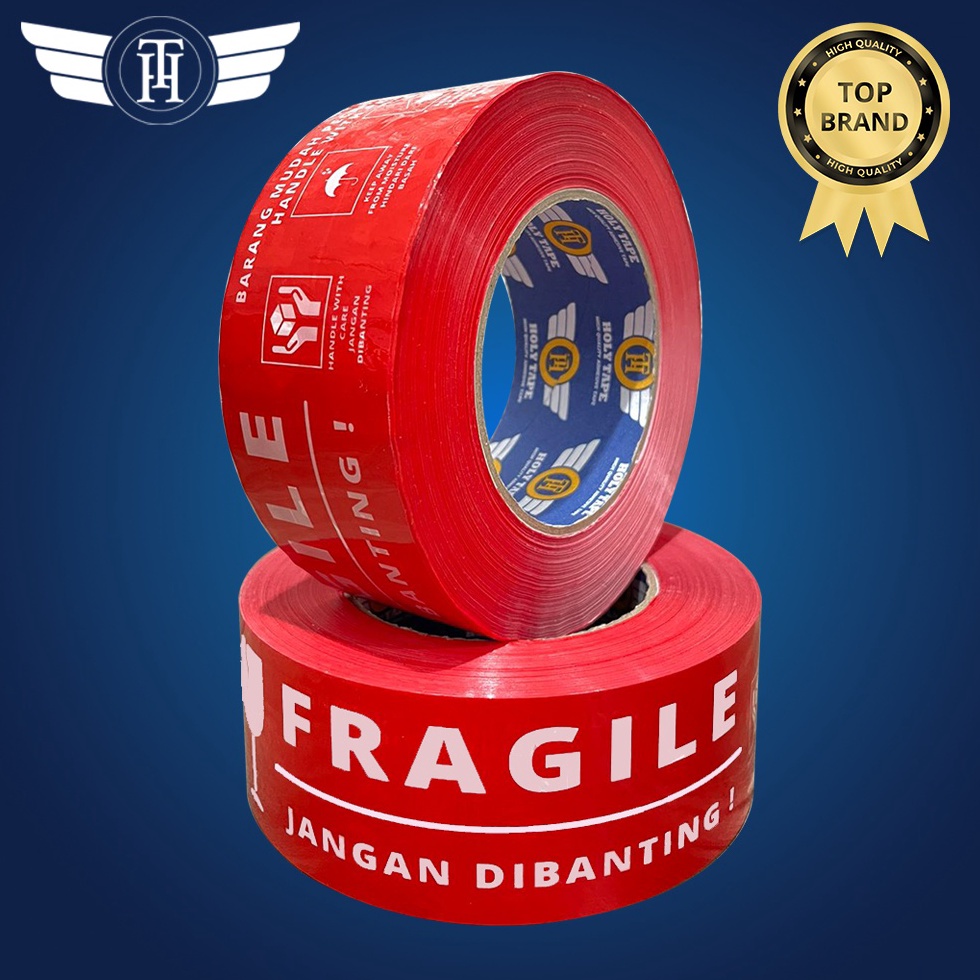 

LAKBAN FRAGILE 300 YARD FULL MERAH HOLYTAPE KUALITAS DAIMARU 706ud