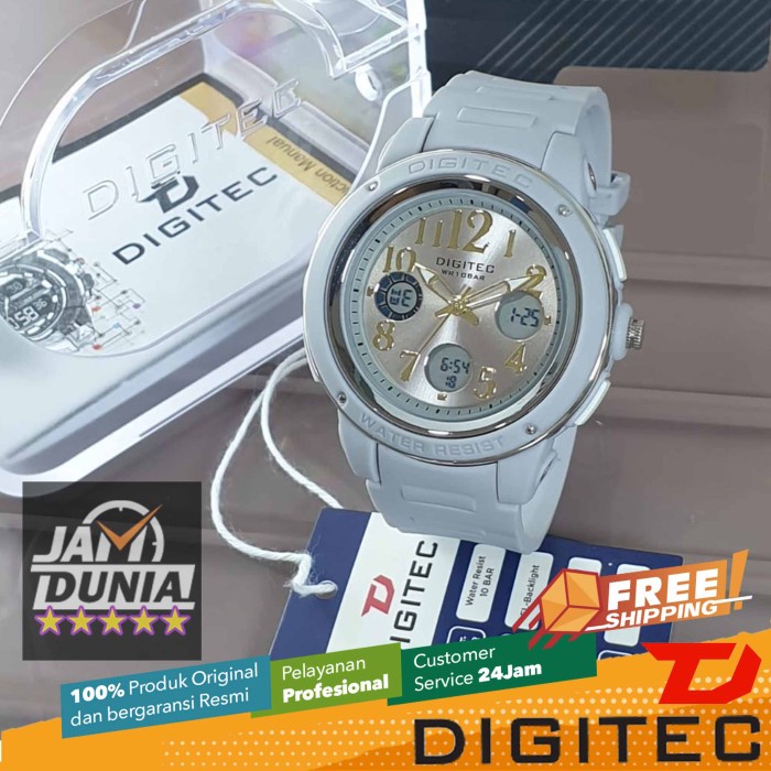 MUST HAVE DIGITEC ORIGINAL BDA-4091T GY BDA4091 DIGITEC 4091 JAM TANGAN WANITA TERMURAH