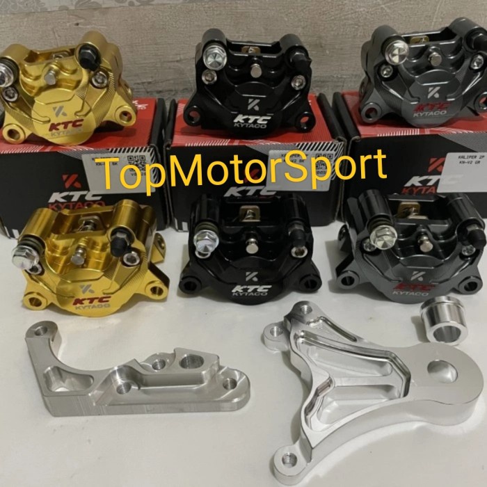PAKETAN REM KALIPER DEPAN BELAKANG KTC KYTACO NINJA 150R / 150 RR KTC