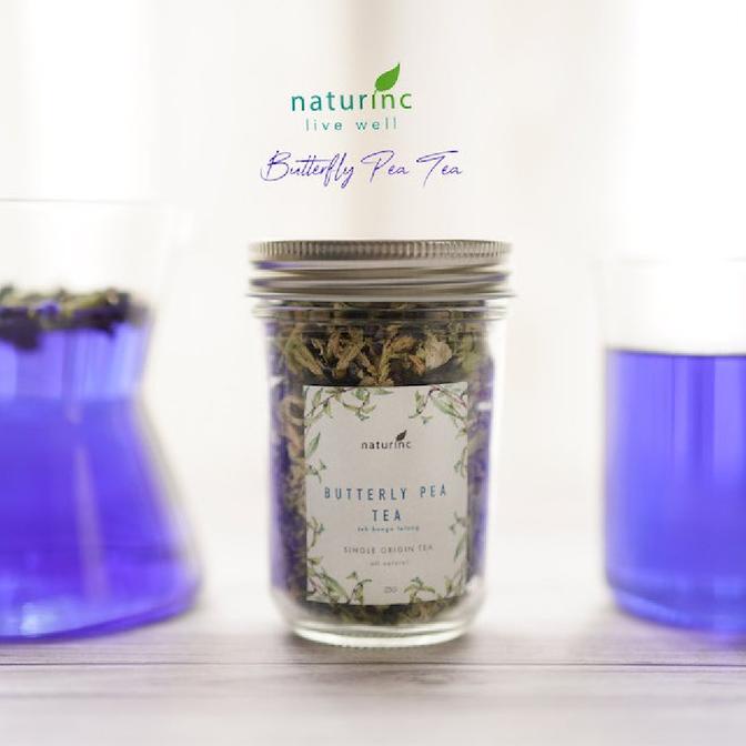

Naturinc Teh Bunga Telang Kering Organik Butterfly Pea Tea Flower
