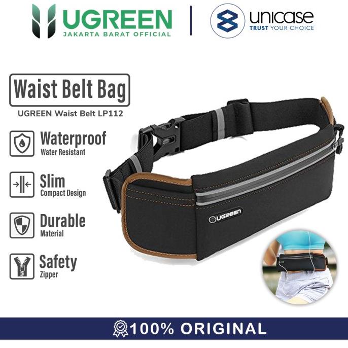 Belt Bag / Pouch Waterproof UGREEN Outdoor Running / Tas Lari Pinggang