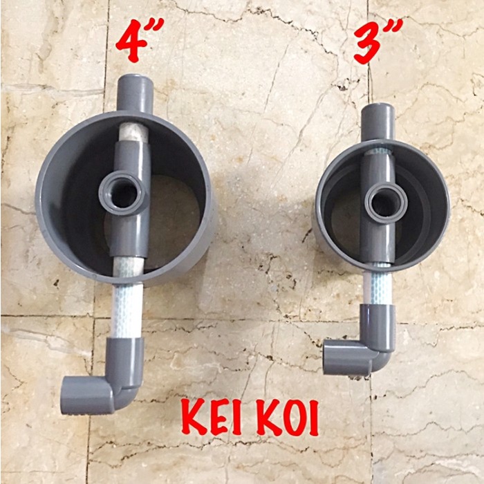 PROMO BOTTOM DRAIN 4 & 3 INCHI TERMURAH