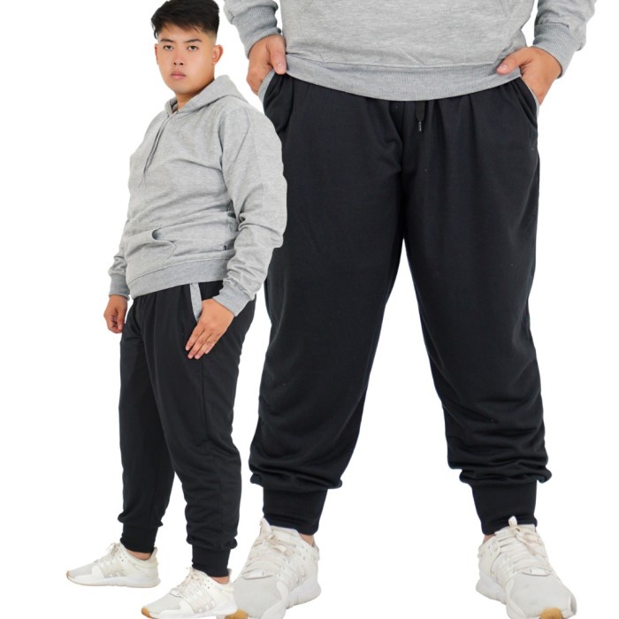 MEDIAN Celana Joger Pria BIG SIZE / JUMBO Jogger Pants Okechuku