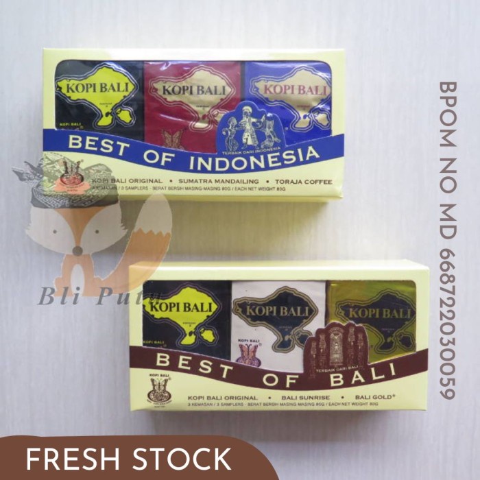 

Kopi Bali Kupu-Kupu Bola Dunia Set 3 (80gr) pen04