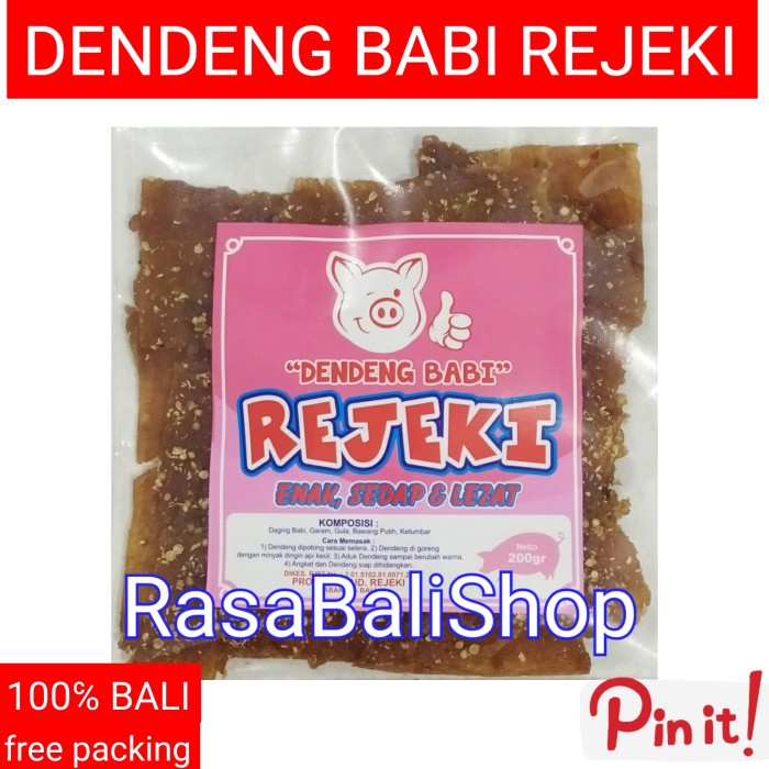 

DENDENG BABI REJEKI, DENDENG REJEKI, DENDENG MANIS, DENDENG BABI hen04