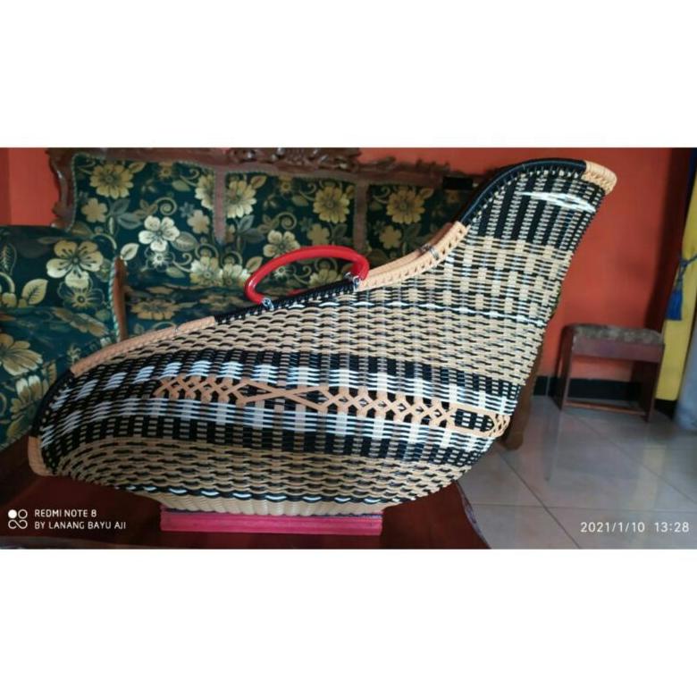 Diskon Kisa Ayam Model Perahu Fiber Kiso Angsa Tas Ayam S23Y
