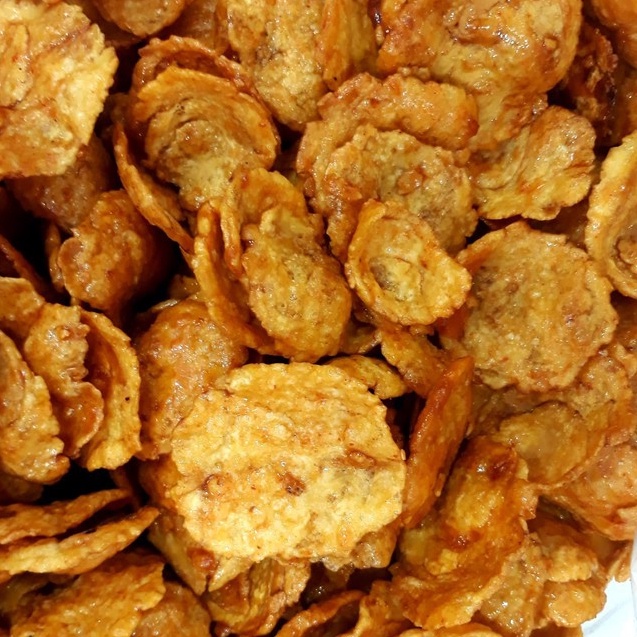 

Ready Stock 500 gram emping manis pedes lebar/bentuknya lebar Best Seller