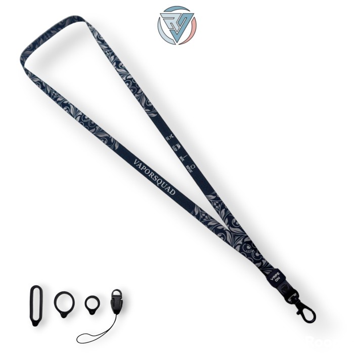 

Best Seller Vs-12 Lanyard Tissue Mix Leather Grafir (1Cm) - Premium Lanyard Rj