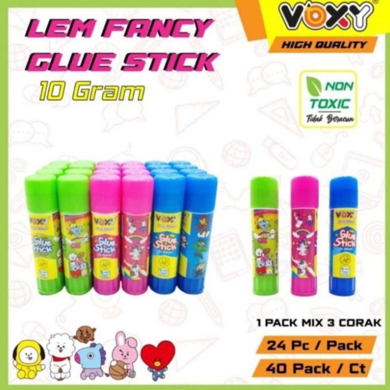 

Pasti Murah Glue stick Fancy 10gram isi 24 psc 09H