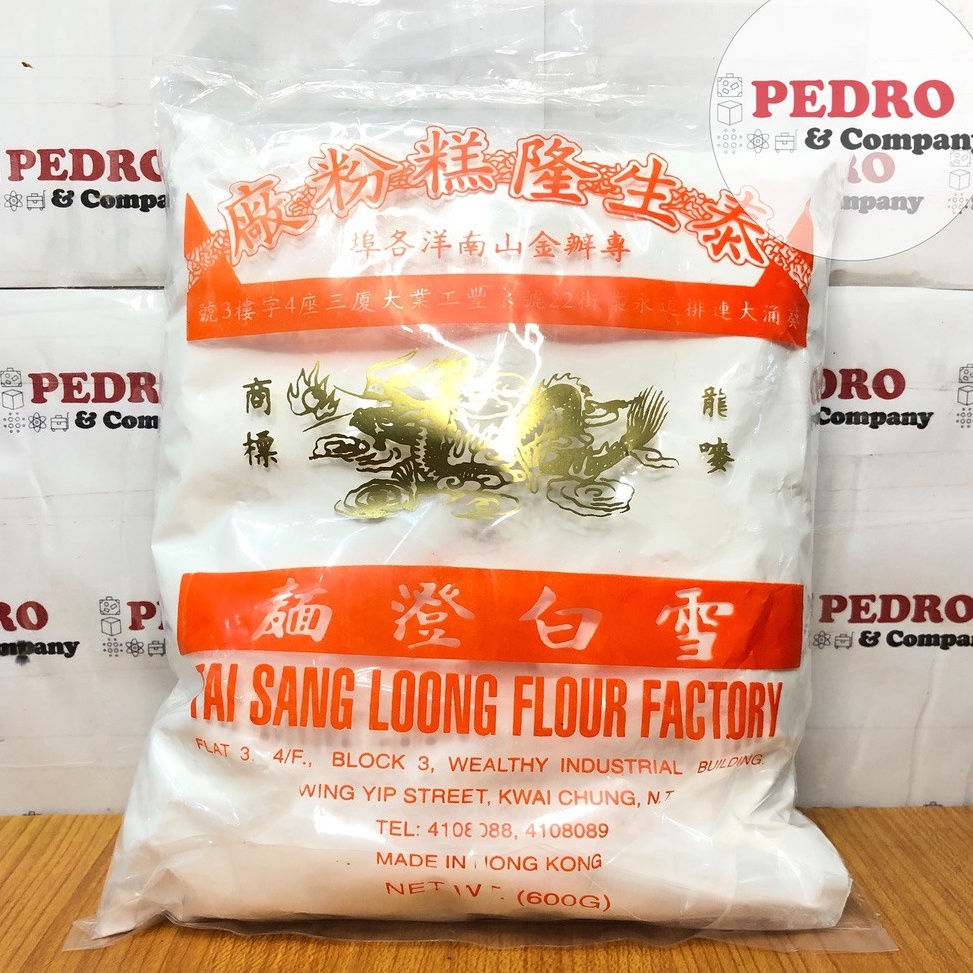 

Promo.. Wheat starch/ tepung gandum/ tang mien/ tai sang loong flour (600 gr) AZ0
