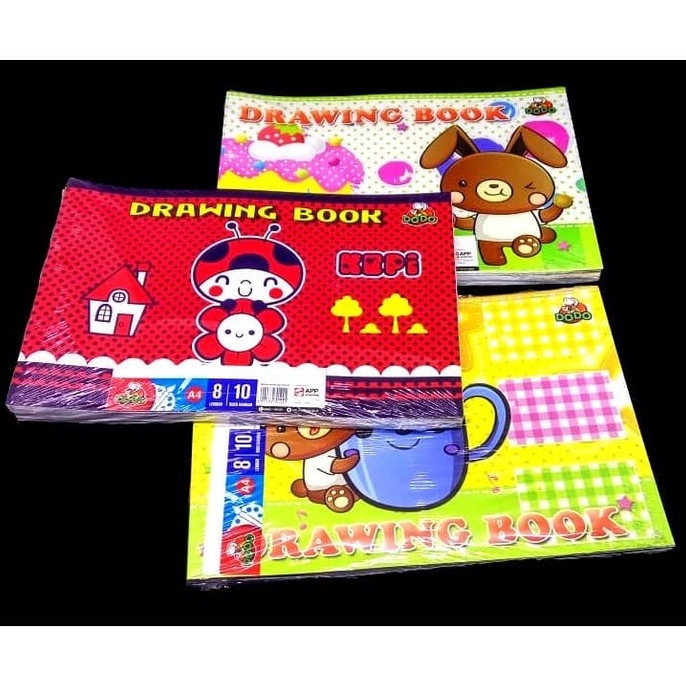 

Model terbaru Buku Gambar A4 Dodo [1Pak Isi 10 Buku] 73