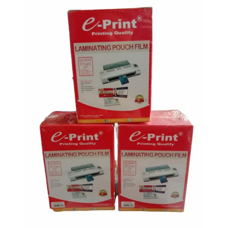 

Best produk Plastik laminating KTP 250 mic per Pack Q9Y