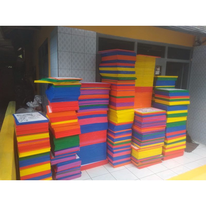 

GROSIR STEROFOAM LUKIS TERMURAH ISI 20PCS UKURAN 33*50 MEWARNAI STYROFOAM LUKIS ANAK