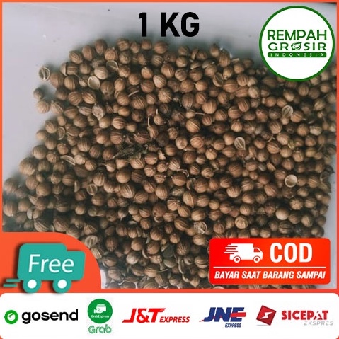 

Kekinian.. Ketumbar Hitam Butir Ori Asli 1KG | 1 Kg Kilo Kiloan Grosir Termurah 84