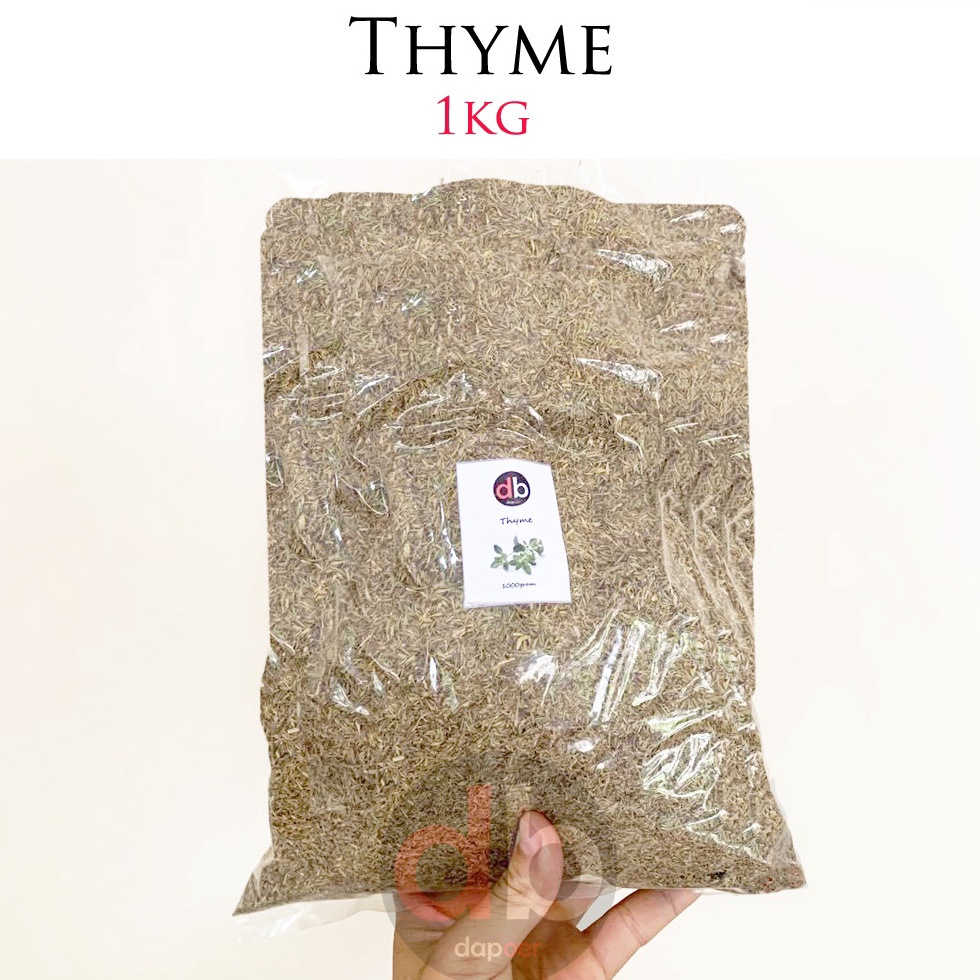 

Super Promo.. Thyme Kering | Dried Thyme Leaf 1kg 07D