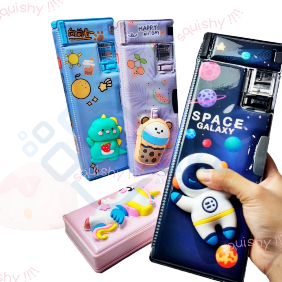 

Diskon.. Kotak Pensil Magnet / Tempat Pensil Magnet Lucu Karakter Squishy XPM-551-8 81