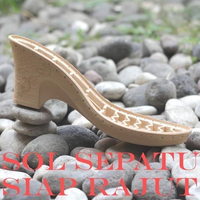 Sol Sepatu Siap Rajut 12 / sepatu rajut