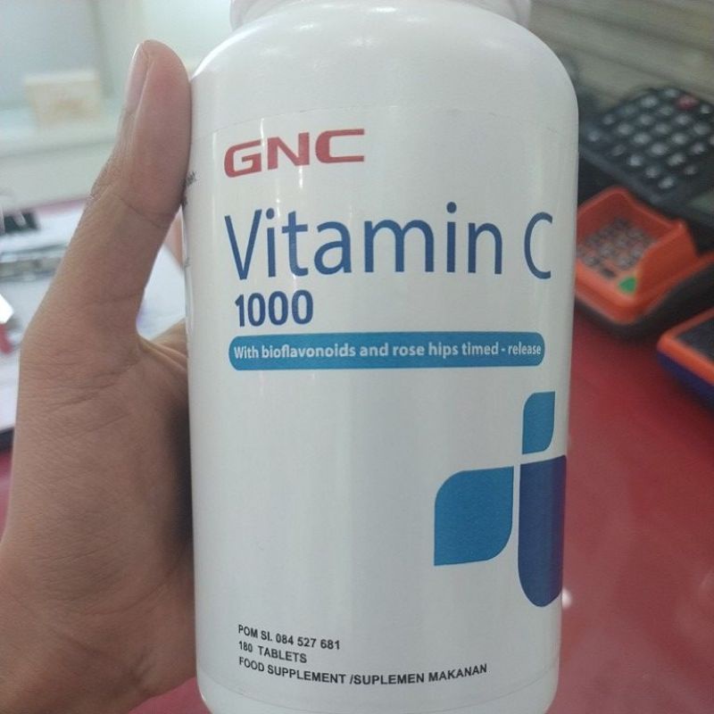 GNC Vitamin C 1000mg Time release 180tab