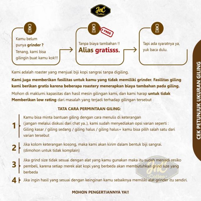 

House Blend Jnc Signature 1 Kg 70% Biji Kopi Arabika 30% Robusta