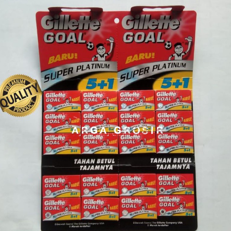 Jaminan Kualitas [ PROMO !!! 20 BXS ] SILET GOAL / SILET CUKUR / SILET CUKUR JENGGOT / SILET / PISAU