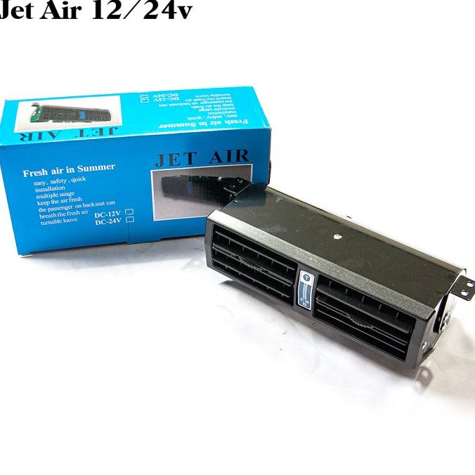 Jet Air Kipas Angin Mobil Kotak 12v - 24 Volt