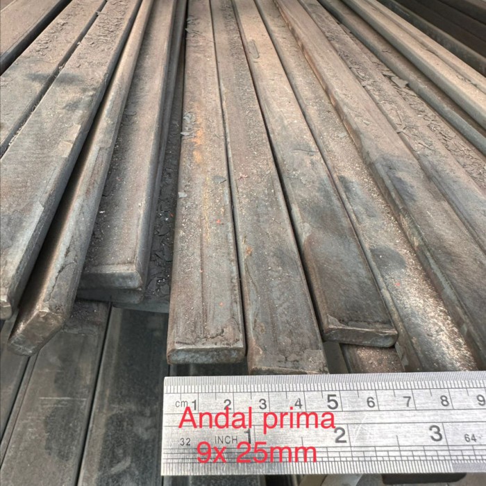 Bestseller Plat Strip 9 Panjang 6 Meter - Strip Besi Tebal 9Mm
