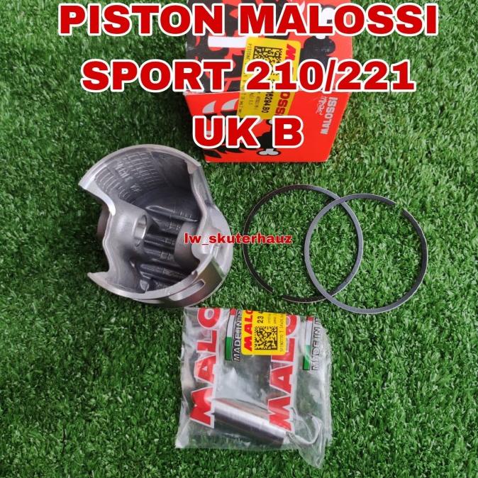 Piston Malossi Sport 210/221 Cc Ukuran B Original