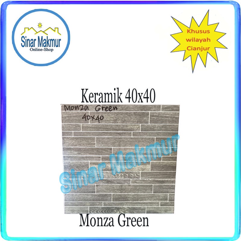 Keramik Lantai 40x40 Monza Green (PEGASUS)