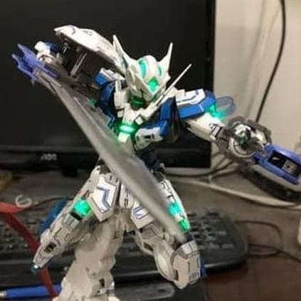 HS Hobby Star MG Astraea + full Led + base , Astrea Seri gundam Exia
