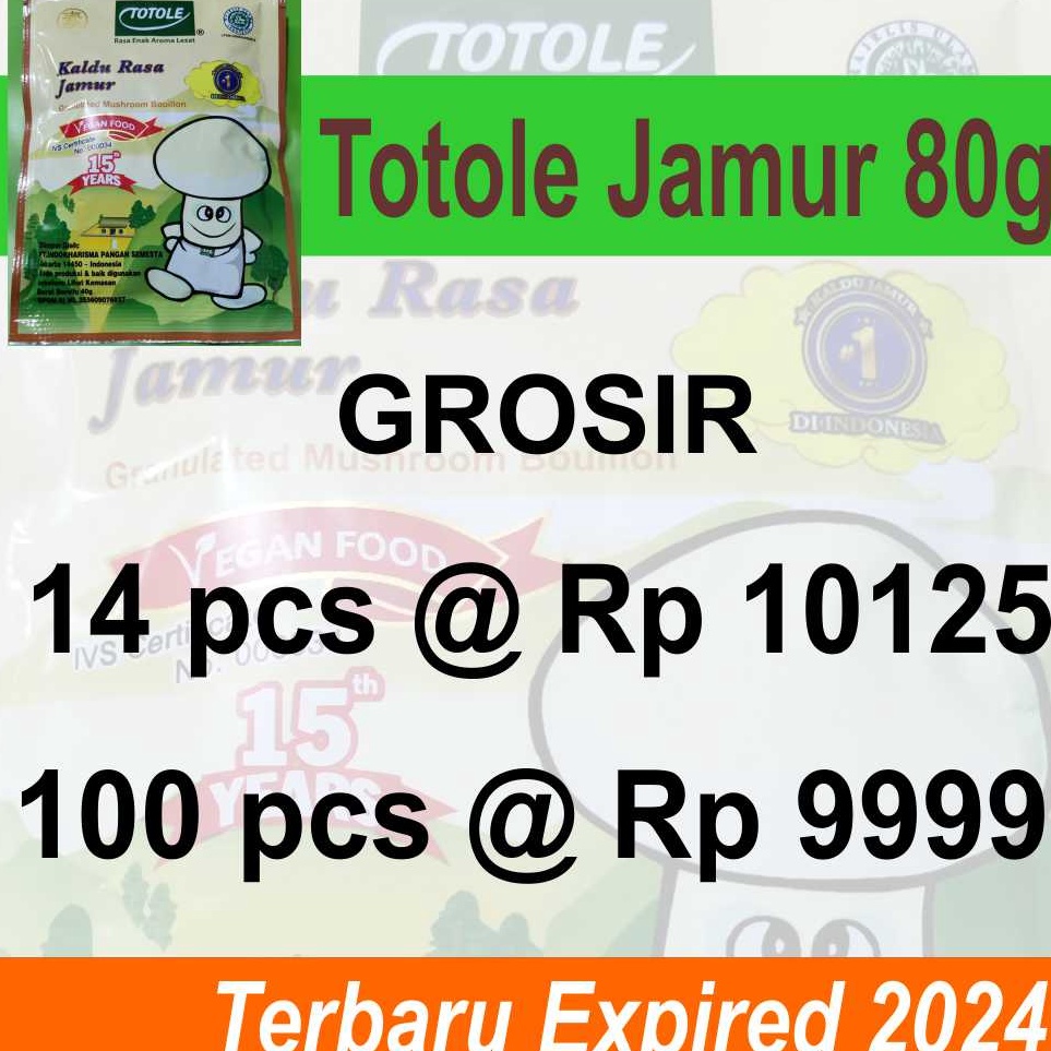 

➽Ready Stok✷ Z0PIP Exp Terbaru 2024! Totole Kaldu Rasa Jamur 80 gram gr g 80gram 80gr 80g M58 Ready Stock