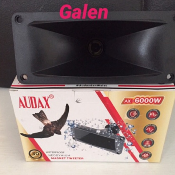 Harga Termurah Tweeter Audax ax 6000 waterproof (tahan air) Audax ax 6000w