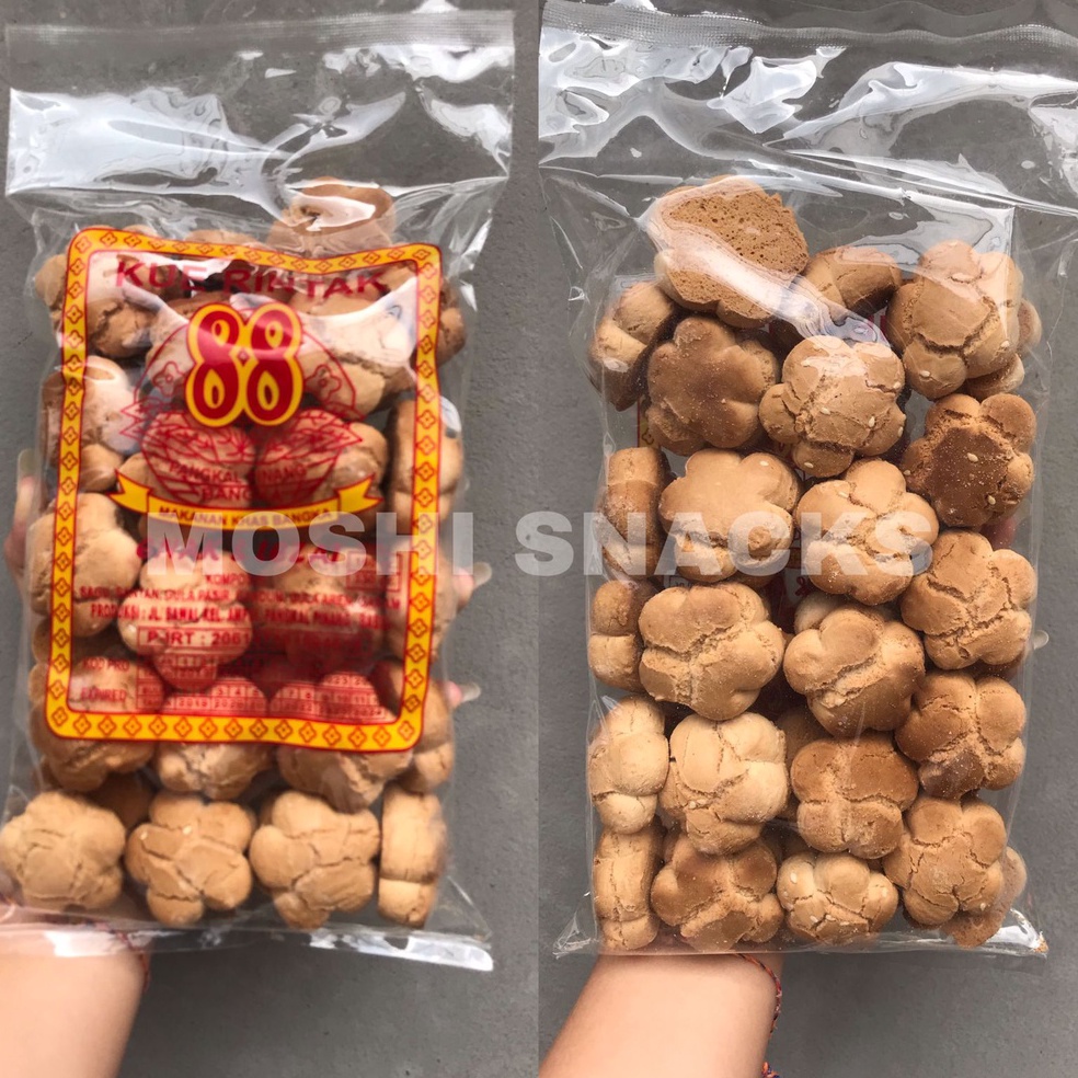 

Terlaku.! Kue Rintak Cap 88 isi 45 Asli Bangka / Kue Bangkit Sagu / Kue Rentak Tradisional Bangka CS0