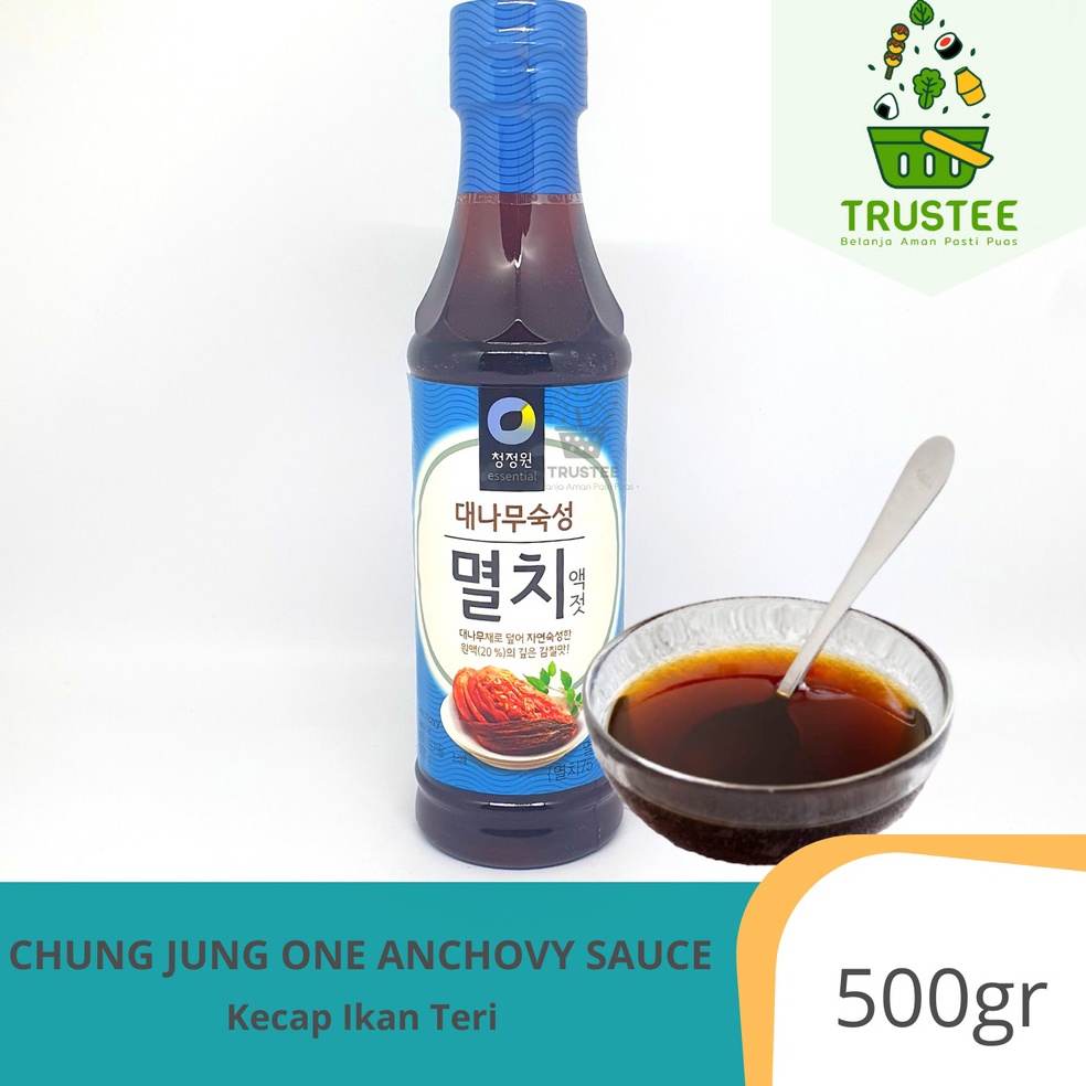

Terkini Daesang Chung Jung One Anchovy Sauce Kecap Ikan Teri & Canary Sauce Kecap Belut Korea 500gr DPJ
