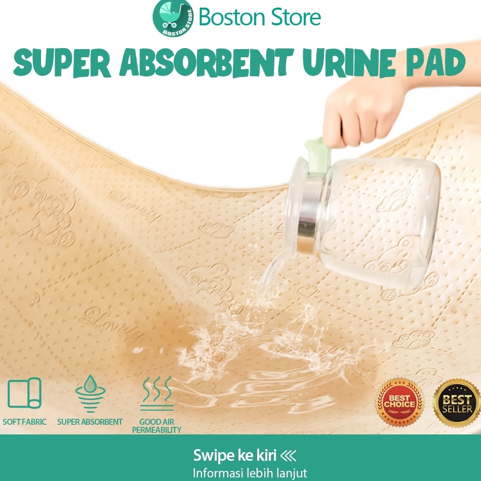 HARGA SPESIAL. Bostonstore Alas Perlak Bayi Alas Ompol Perlak Bayi&Dewasa Waterproof Changing Pad / 