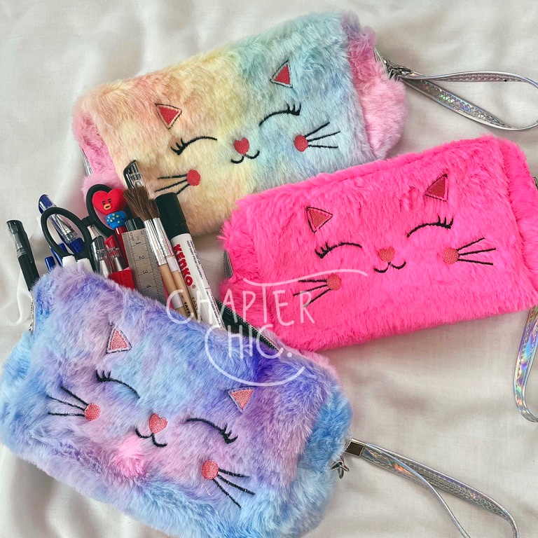 

Miliki Segera Kitty Pensil Case Makeup Pouch Tempat Pensil Kotak Dompet Rias Tas Kucing 8KN