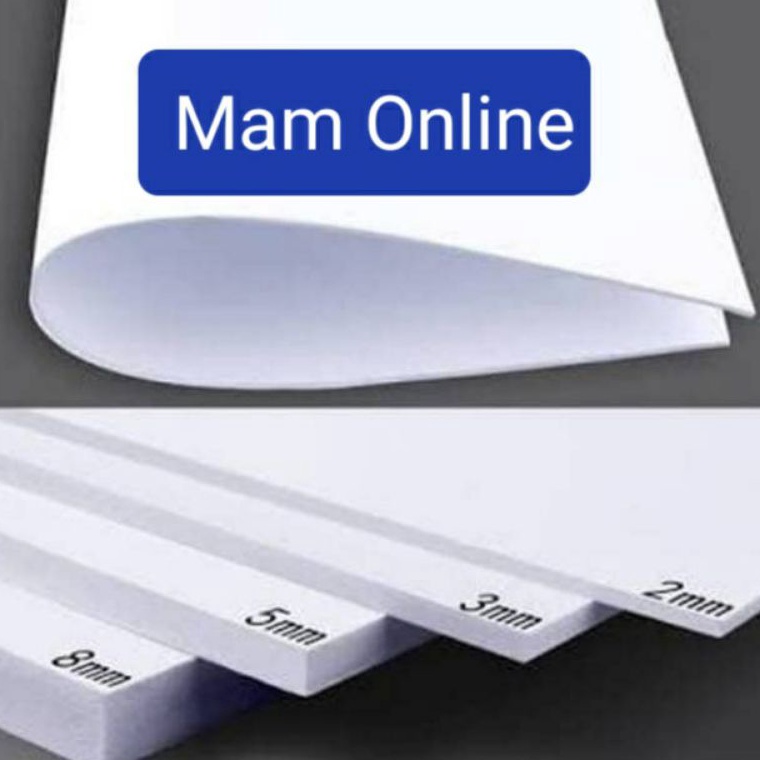 

➥Promo AQRAJ Pvc board 2mm uk 40cm x 60cm. Pvc foamboard N33 Ready