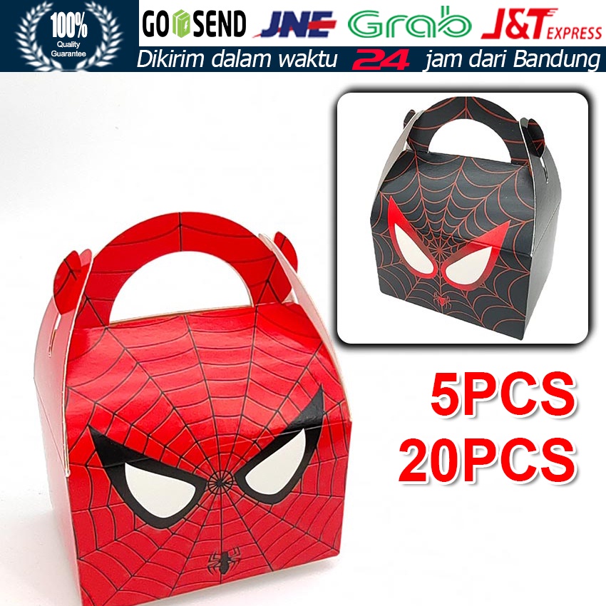 

Kotak Hadiah Kecil / Kotak Permen Desain Super Hero Spiderman Untuk Dekorasi Kue Ulang Tahun Anak