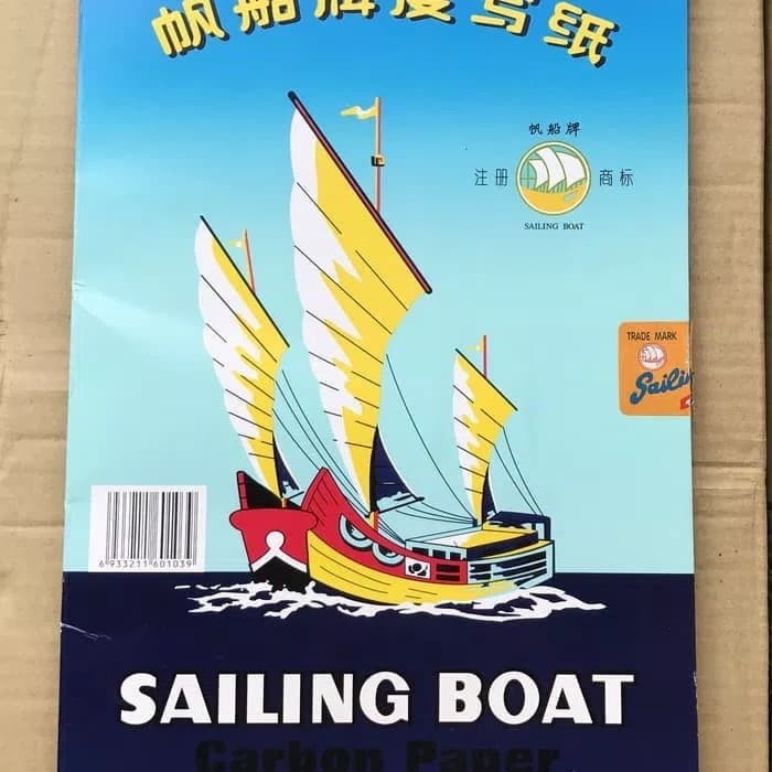

KERTAS karbon carbon paper sailing boat satu sisi single side
