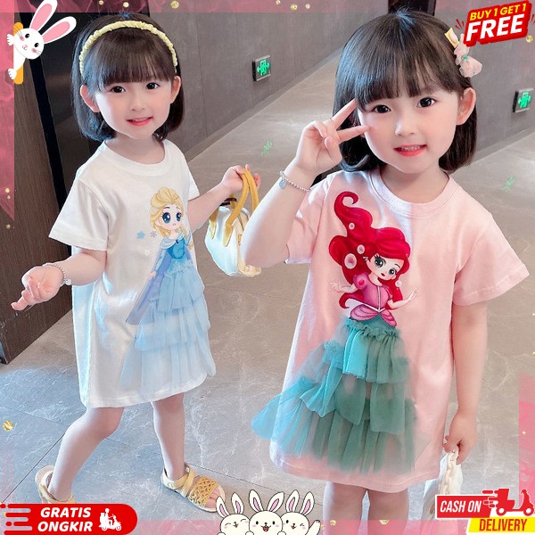 Dresh Anak Perempuan Lucu Dres Model Princes Baju Pesta Termurah Fashion Dress Anak Cewek Terbaru 20