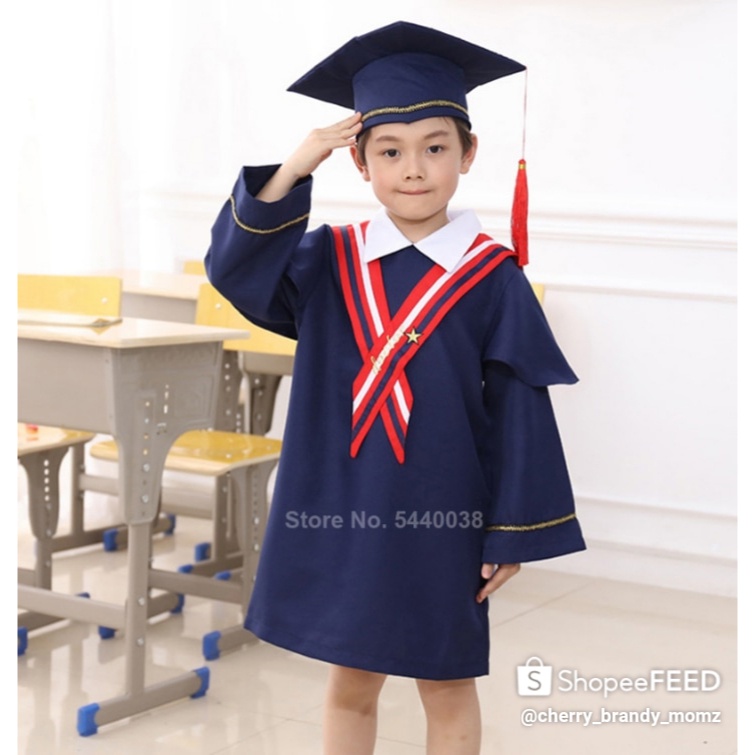 KEF TOGA WISUDA ANAK TK/PAUD PREMIUM KQE