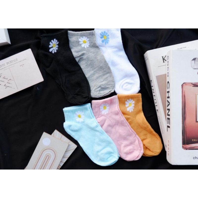 KAOS KAKI DAISY BORDIR