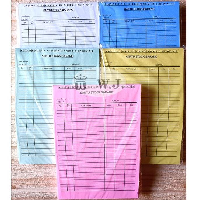 

*$*$*$*$] Kartu Stok Barang Besar (21.5 x 30.5cm).