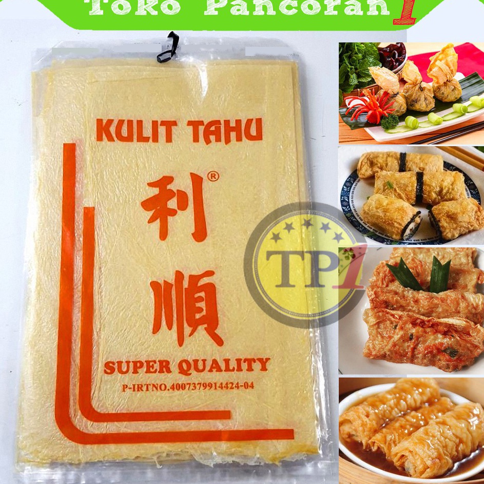 

✢Paling Popular❊ VFSUG Kulit Tahu Lisun Kulit Tahu Lumpia Bakien 50gr T46 Stok Banyak