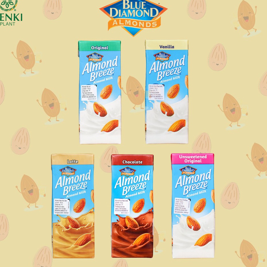 

Murah Banget❁➩ RB997 Blue Diamond Almond Breeze Almond Milk - 180 ml E59 ❈Model Terkini