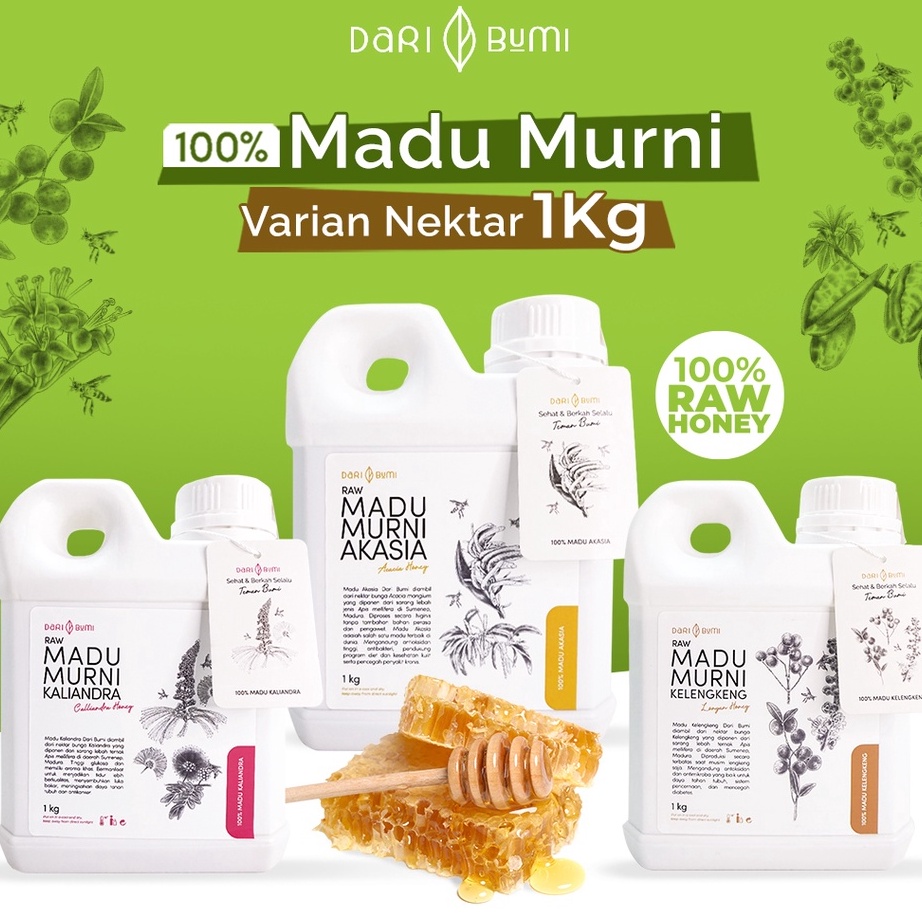 

➫Murah Banget↑ J66Q0 Madu Murni 1kg Madu Asli Dari Bumi Varian Nektar 100% Raw Honey T75 ❆Terlaris