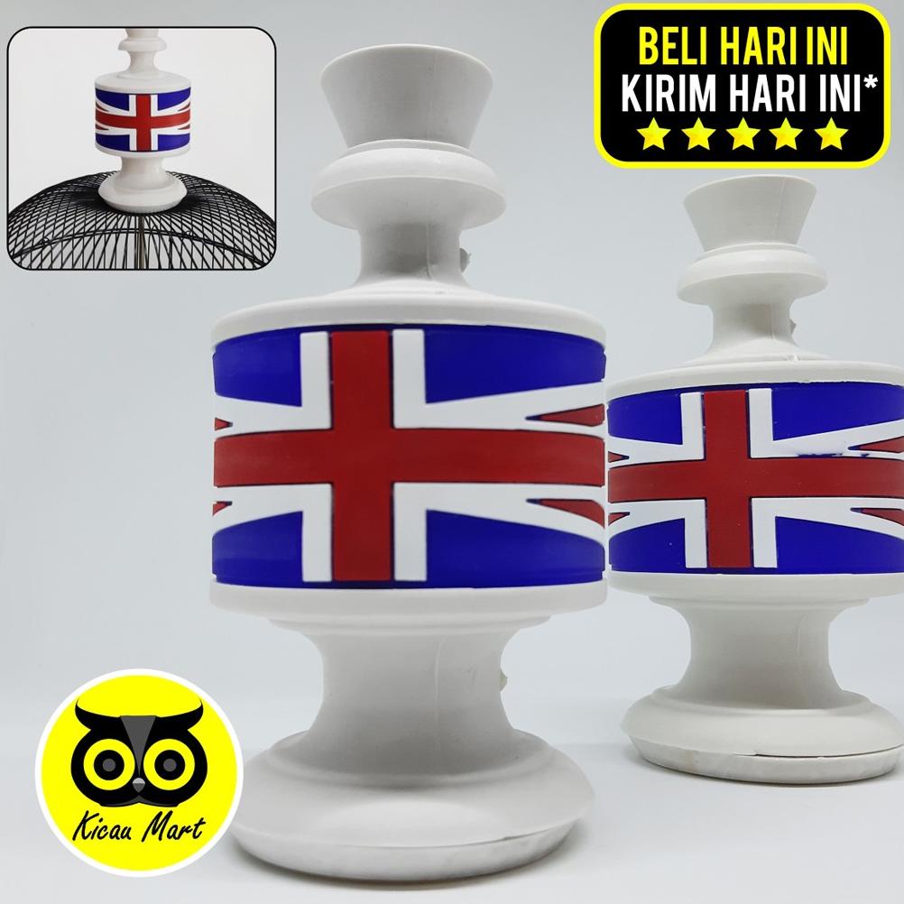 Terlaris Pion Gantungan Sangkar Bendera Karet Mahkota Kandang Burung Lovebird Love Bird Piringan Pbe