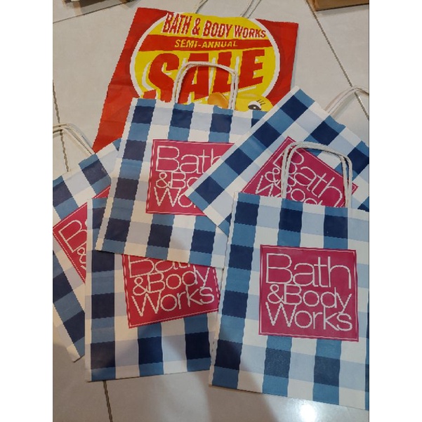 

Paperbag Bath Body Works BBW ORI