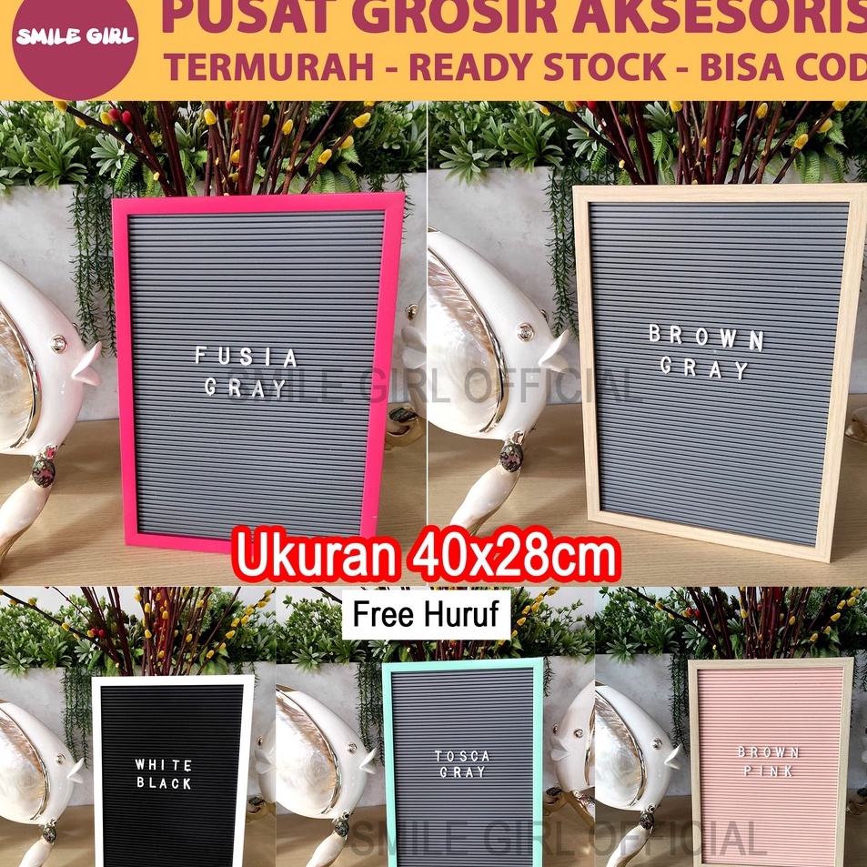 

Harga Murah❋ ZJKNY SMILE GIRL OFFICIAL | Grosir Murah - Papan Nama Bayi Size 40x28cm / Letter Board Kekinian Sudah Include Huruf K75 ➥Bayar Di Tempat