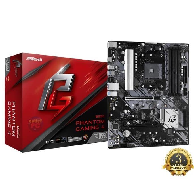 ASROCK B550 PHANTOM GAMING 4 (Socket AM4)