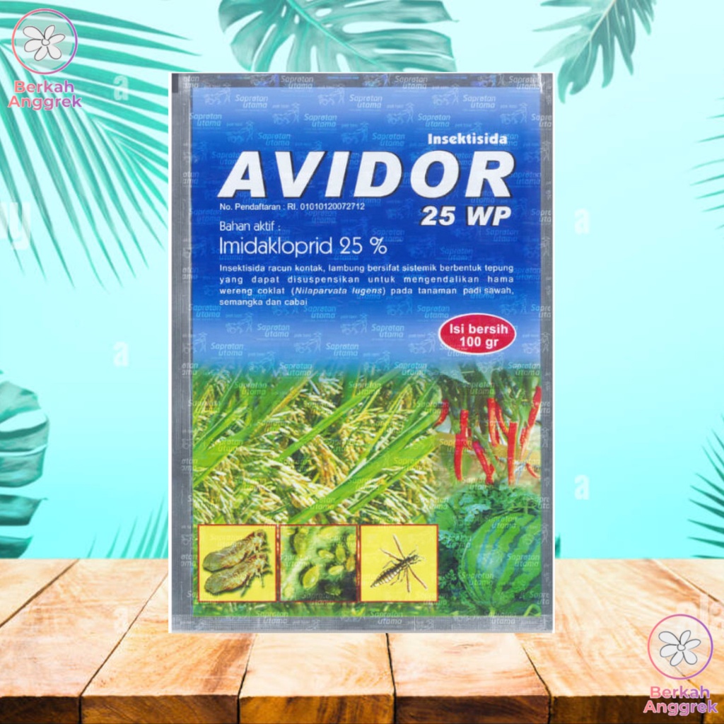 Avidor 100 Gram Insektisida Kutu Tanaman Anggrek